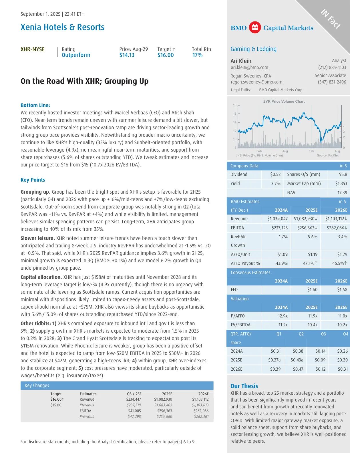 20250901-BMO-XHR-NYSE-On the Road With XHR; Grouping Up.pdf