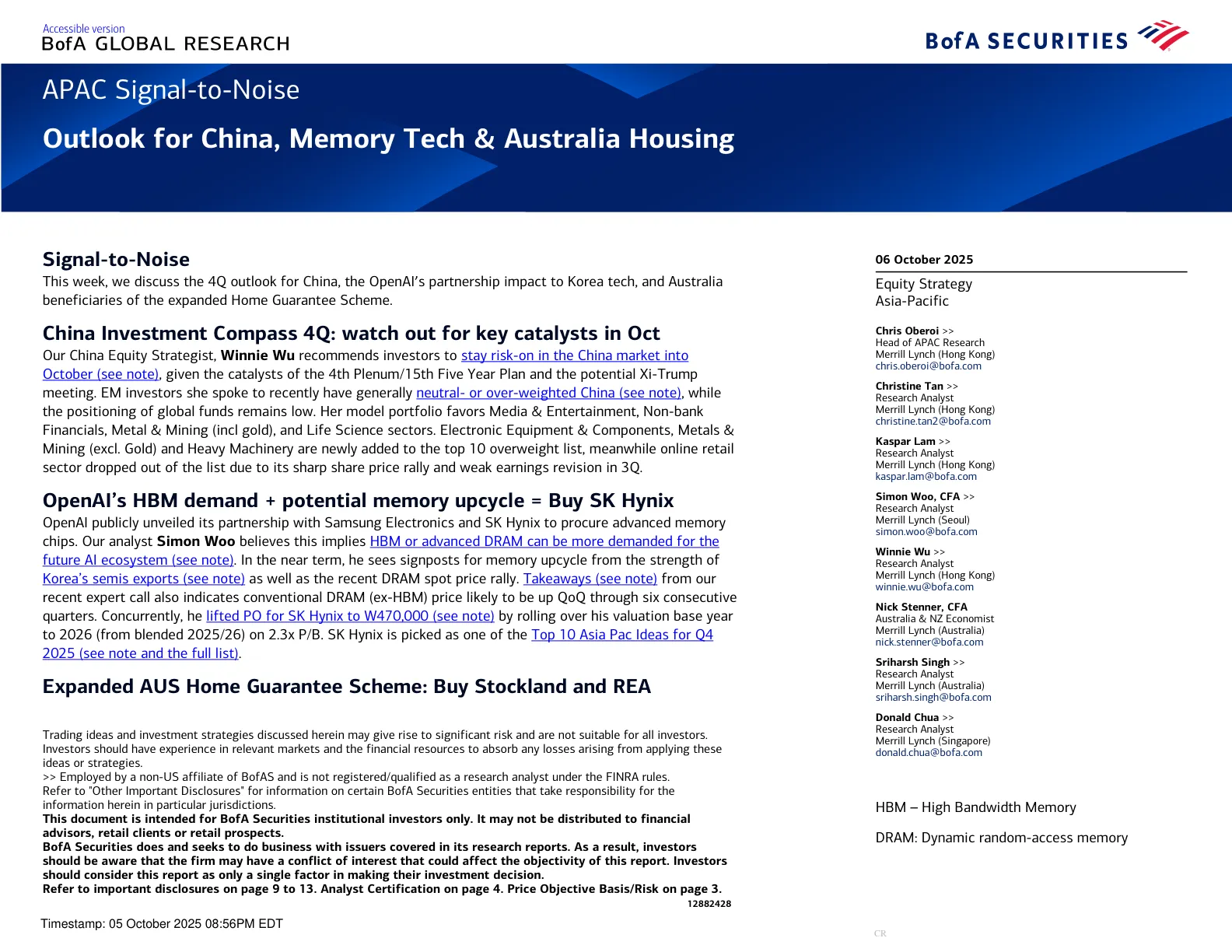 APAC Signal-to-Noise_ Outlook for China, Memory Tech & Australia Housing_PDF