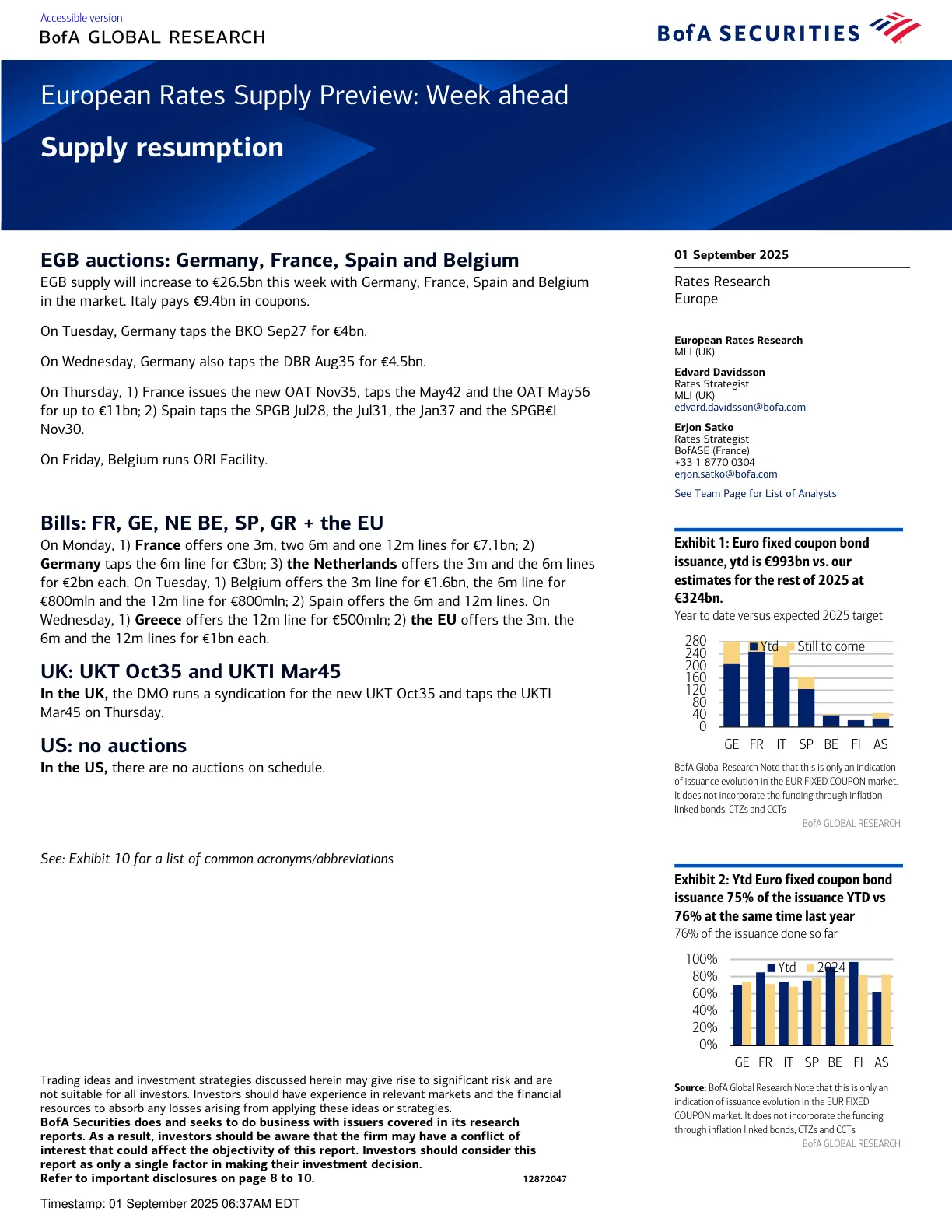 20250901-BofA-European Rates Supply Preview- Week ahead_Supply resumption (2).pdf