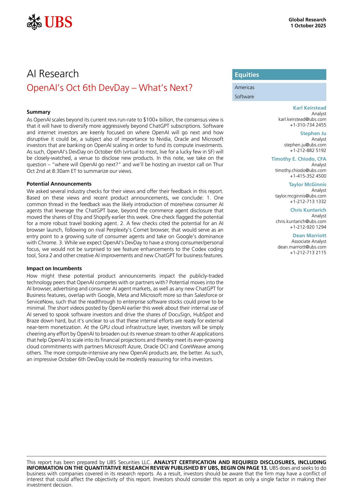 UBS-（双语对照）OpenAI的10月6日开发者大会——接下来会发生什么？-20251001【42页】_PDF