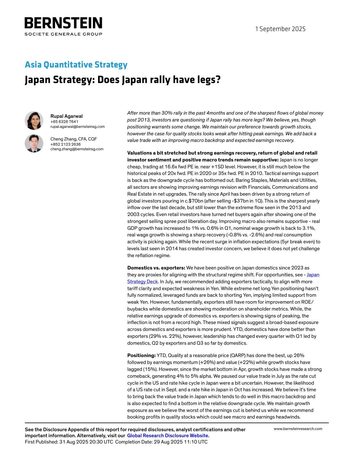 20250901-Bernstein-Asia Quantitative Strategy：Japan Strategy： Does Japan rally have legs？.pdf